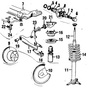 1984 - 1993 Volvo Suspension Ball Joint 274118