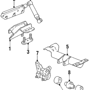 1985 - 1990 Volvo Engine 1330774