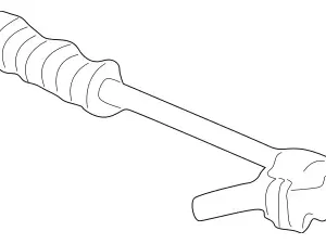 1985 - 2004 Mercedes-Benz Disc Brake Pad Wear Sensor 140-540-12-17