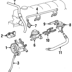 1988 - 1992 Toyota Alternator Bracket 17318-61060