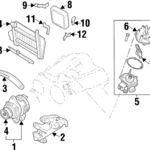 1988 - 1998 Mazda Alternator Adjust Bracket JF01-18-361
