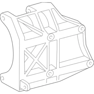 1990 - 1999 Mercedes-Benz Alternator Support Bracket 603-150-04-70