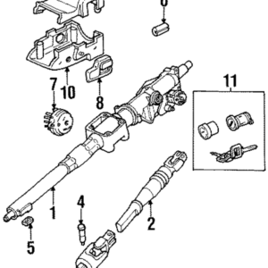 1991 - 1998 Volvo Steering Column Stud 985316