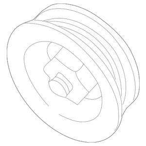 1991 - 2004 Toyota Alternator Pulley 27411-70261