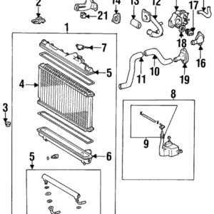 1993 - 1997 Toyota Alternator Slider 16385-15020