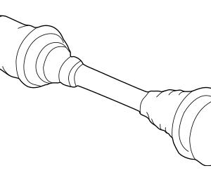 1993 - 1998 Volvo Cv Axle Assembly 8111303