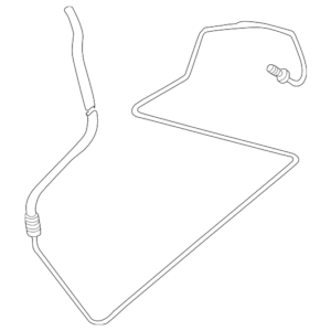 1993 - 1998 Volvo Power Steering Return Hose 9140001