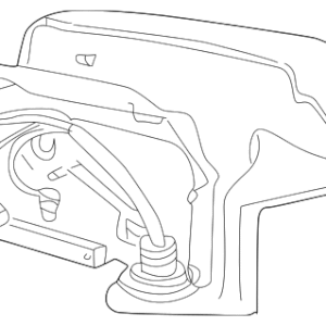 1993 - 2000 Volvo Door Mirror Housing 6817226