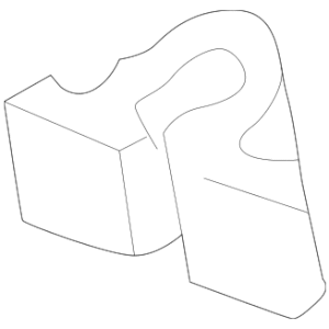 1993 - 2002 Volkswagen Hood Insulation Pad Clip 867-863-849-A-01C