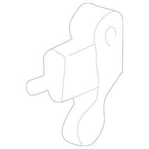 1993 - 2002 Volkswagen Hood Release Handle 1H1-823-533-01C