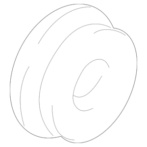 1993 - 2003 Volkswagen Axle Nut Washer WHT-001-906