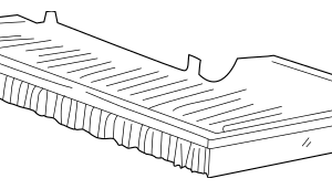 1993 - 2004 Volvo Engine Air Filter 9186262