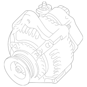 1993 - 2009 Toyota Alternator Pulley 27411-46080