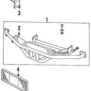 1994 - 1997 Land Rover Console Mat BTR6113