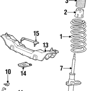 1995 - 1998 Volvo Coil Spring Insulator 6819663