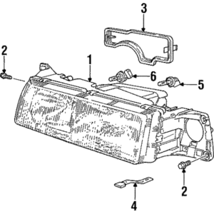 1995 - 1998 Volvo Engine Mount 9126535