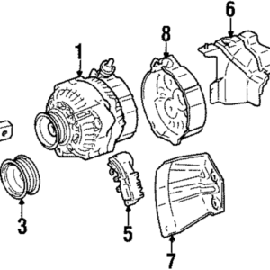 1995 - 2000 Lexus Alternator Cable Cap 27039-17230