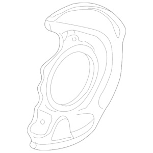 1995 - 2001 Lexus Brake Dust Shield 47782-33020