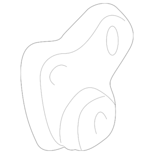 1995 - 2002 Mazda Alternator Adjusting Bracket KJ01-18-360A