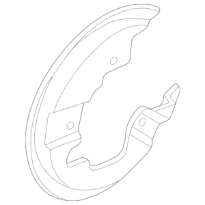 1995 - 2004 Land Rover Brake Dust Shield FTC3545