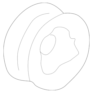1995 - 2008 Honda Alternator Pulley 31141-P1E-003