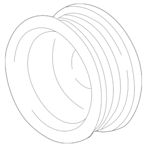 1996 - 2001 Toyota Alternator Pulley 27411-16150