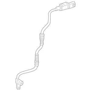 1998 - 2004 Mercedes-Benz Disc Brake Pad Wear Sensor Cable 202-540-06-34-64