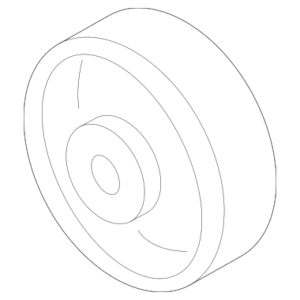 1998 - 2004 Volkswagen Engine Timing Belt Tensioner Pulley 038-109-244-R
