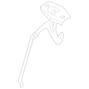 1998 - 2004 Volvo Hood Safety Catch 9203302