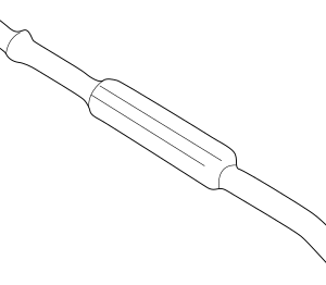 1998 - 2005 Volkswagen Door Latch Cable 3U0-837-085