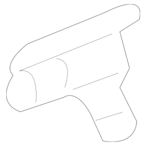 1998 - 2005 Volkswagen Engine Crankcase Vent Valve 034-129-101-B