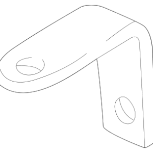 1998 - 2006 Volkswagen Air Cleaner Bracket 1C0-129-704-B