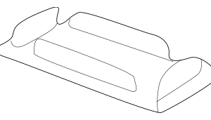 1998 - 2006 Volkswagen Reading Light Bracket 3B0-867-599