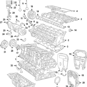 1998 - 2007 Volvo Engine Crankshaft Thrust Washer 8642493