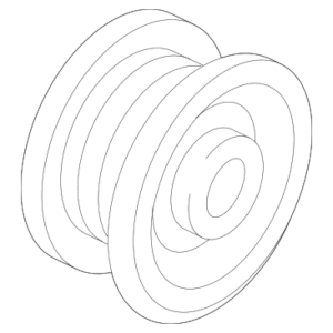 1998 - 2008 Mazda Alternator Pulley ZZM0-24-530