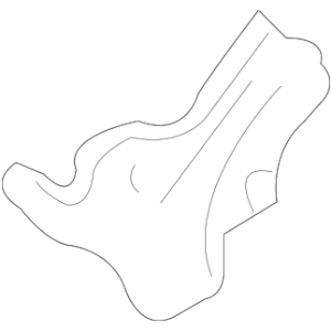 1998 - 2010 Volkswagen Exhaust Bracket 1J0-253-144-J
