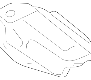 1998 - 2010 Volkswagen Floor Pan Heat Shield 1J0-803-310-E