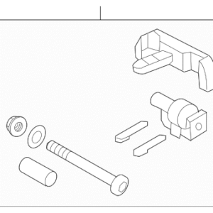 1998 - 2010 Volkswagen Seat Back Recliner Adjustment Handle 1J0-881-613-B