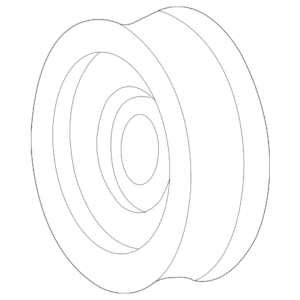 1999 - 2003 Hyundai Alternator Pulley 37321-38310