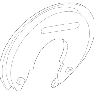 1999 - 2004 Land Rover Brake Dust Shield FTC4778