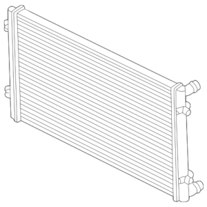 1999 - 2005 Volkswagen Radiator 1J0-121-253-R