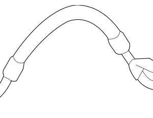 1999 - 2005 Volvo Automatic Transmission Oil Cooler Hose 30792757