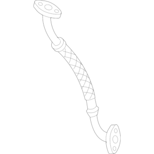 1999 - 2006 Volkswagen Oil Return Line 06A-145-735-AA