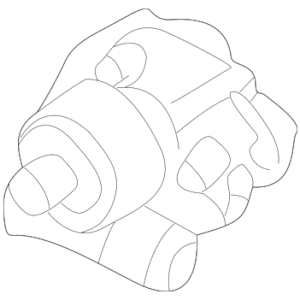 1999 - 2006 Volkswagen Power Steering Pump 2K0-422-154-A