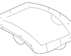 1999 - 2006 Volkswagen Shift Indicator Cover 1J0-863-269-B-B41