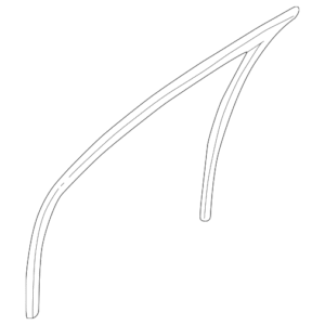 1999 - 2006 Volvo Window Channel 9485899