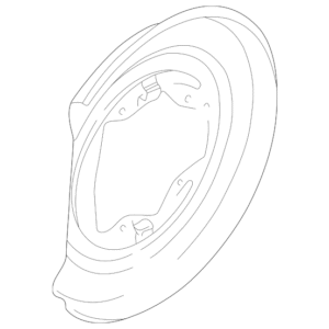 1999 - 2009 Volvo Brake Dust Shield 9434183