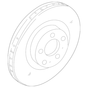 1999 - 2009 Volvo Disc Brake Rotor 31471827
