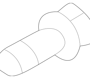 1999 - 2009 Volvo Track Bar Bolt 986931