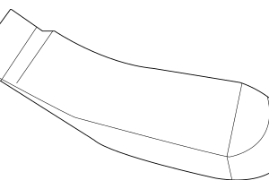 1999 - 2009 Volvo Windshield Wiper Arm Cover 9484616